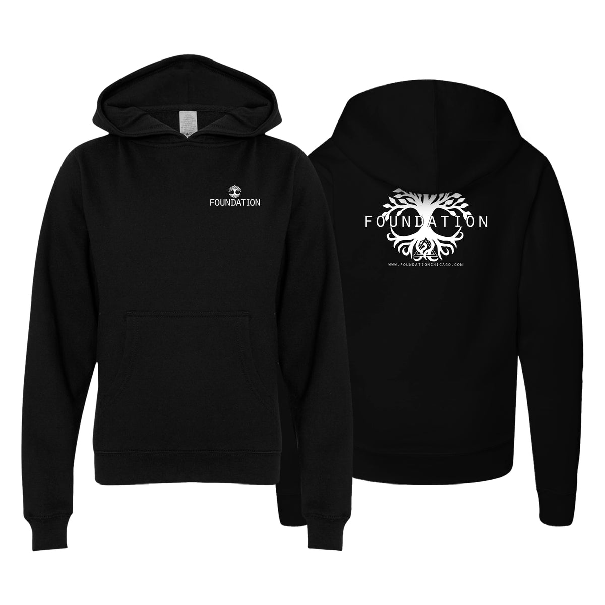 Foundation Chicago Academy Sweater Kids Hoodie #8005 A