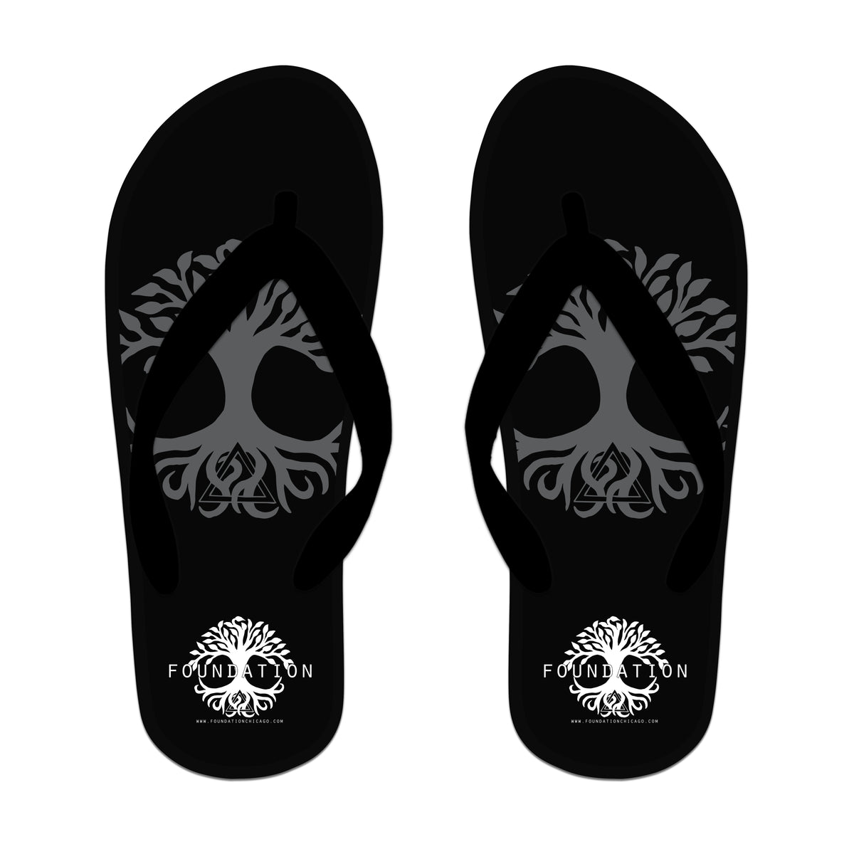 Foundation Chicago Academy Flip Flops #8005