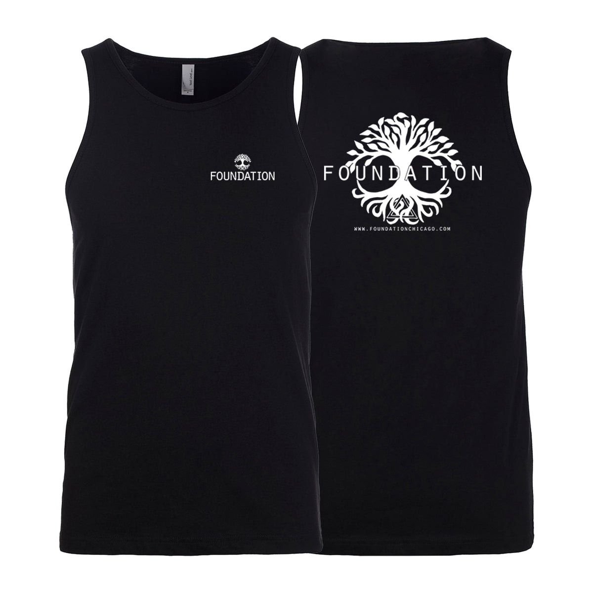 Foundation Chicago Next Level Tank Tops #8005 A
