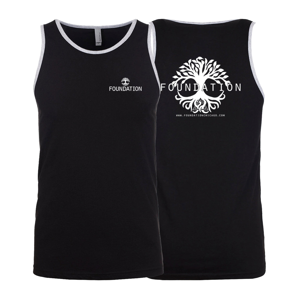 Foundation Chicago Next Level Tank Tops #8005 A