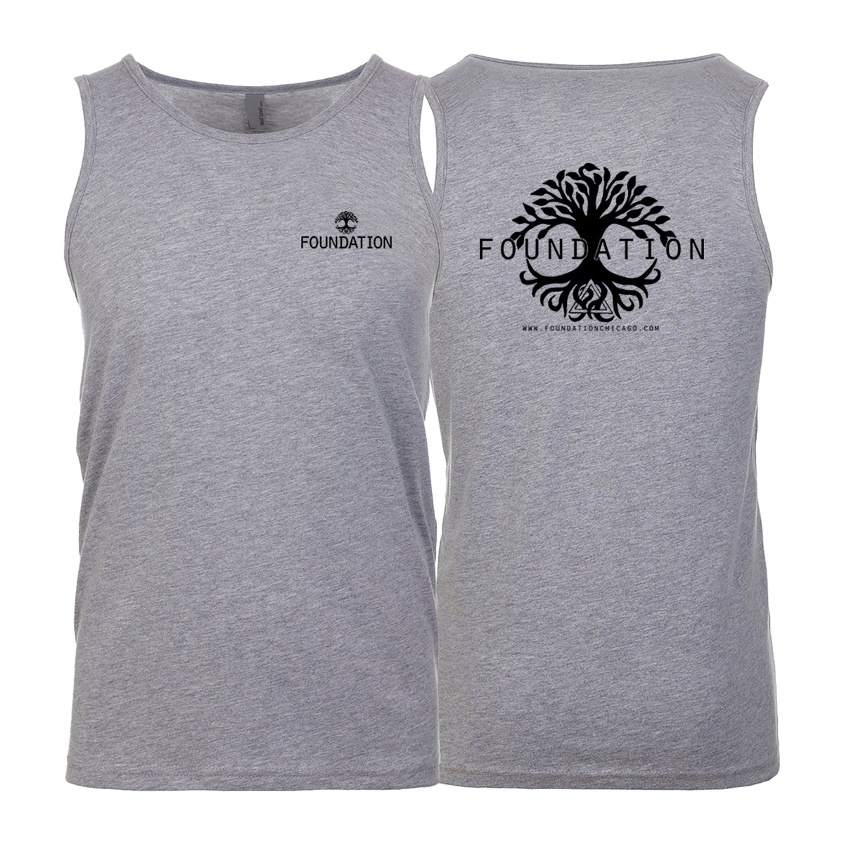 Foundation Chicago Next Level Tank Tops #8005 A