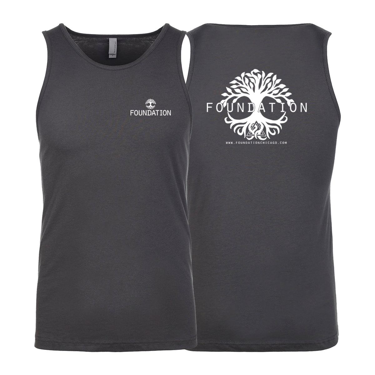Foundation Chicago Next Level Tank Tops #8005 A