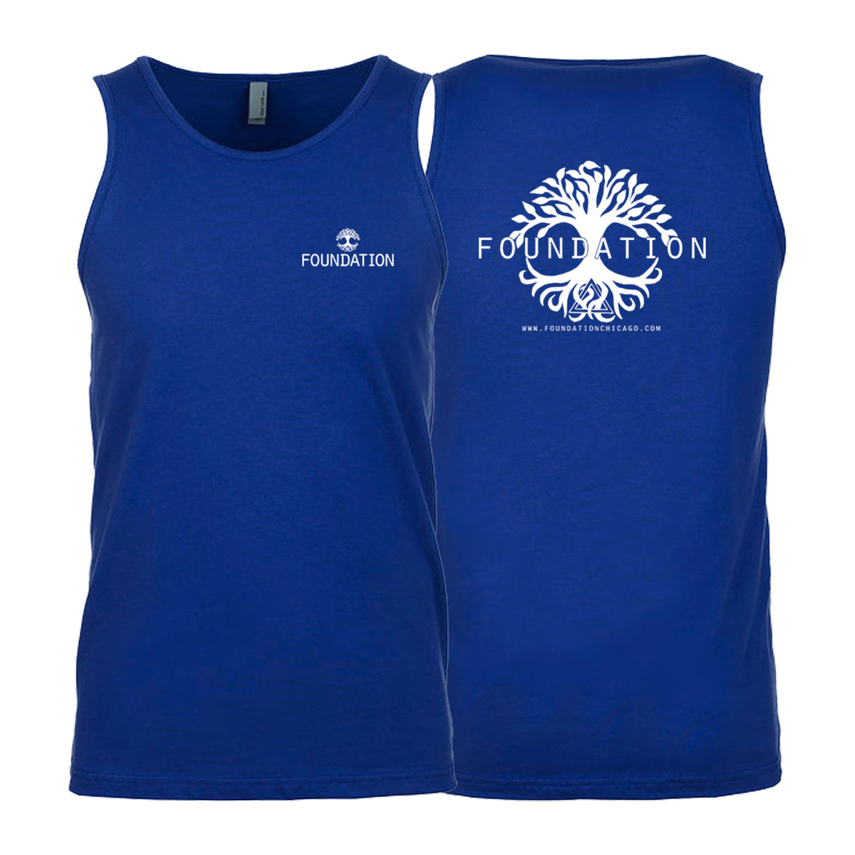 Foundation Chicago Next Level Tank Tops #8005 A