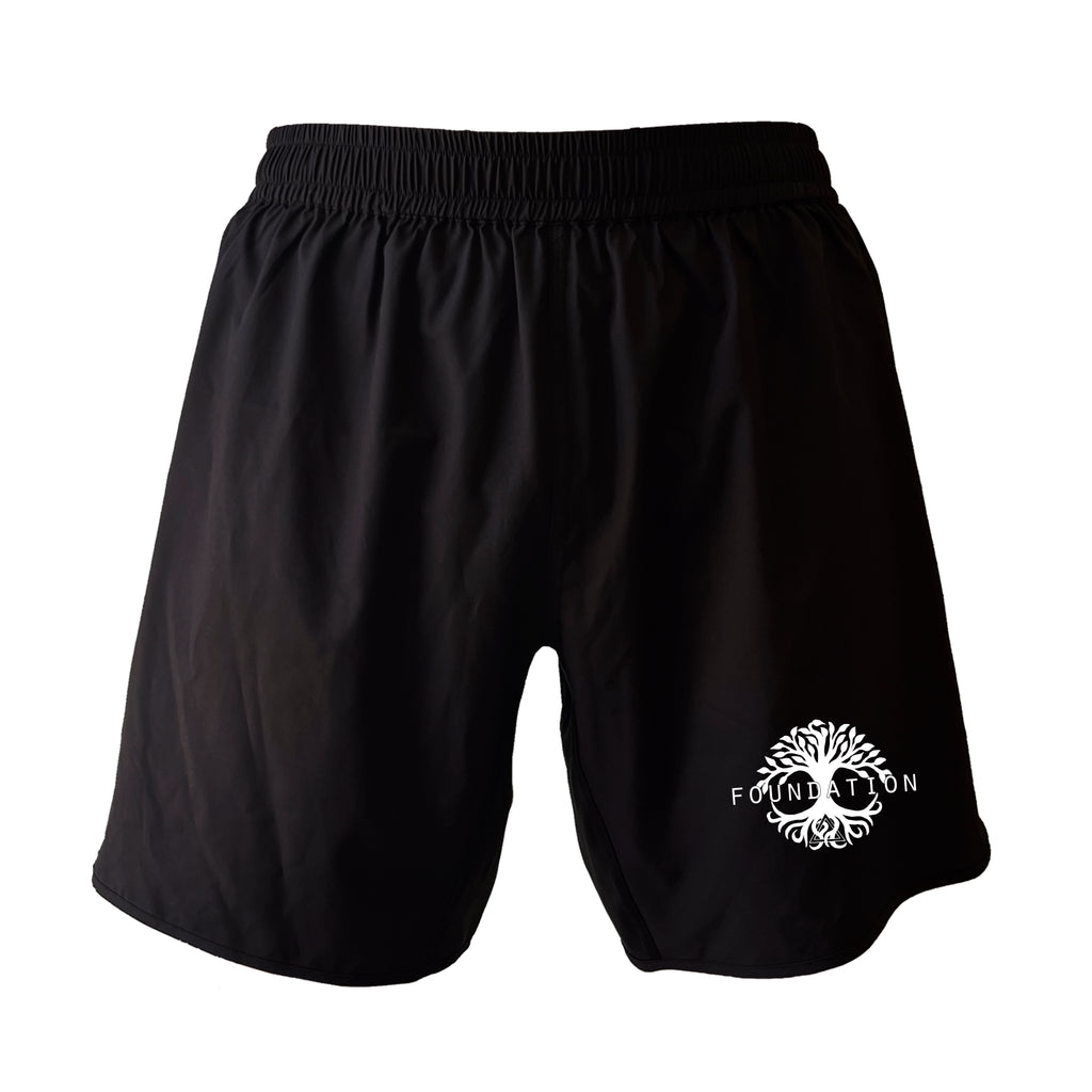 Foundation Chicago All Black Custom Shorts 2.0 #8005