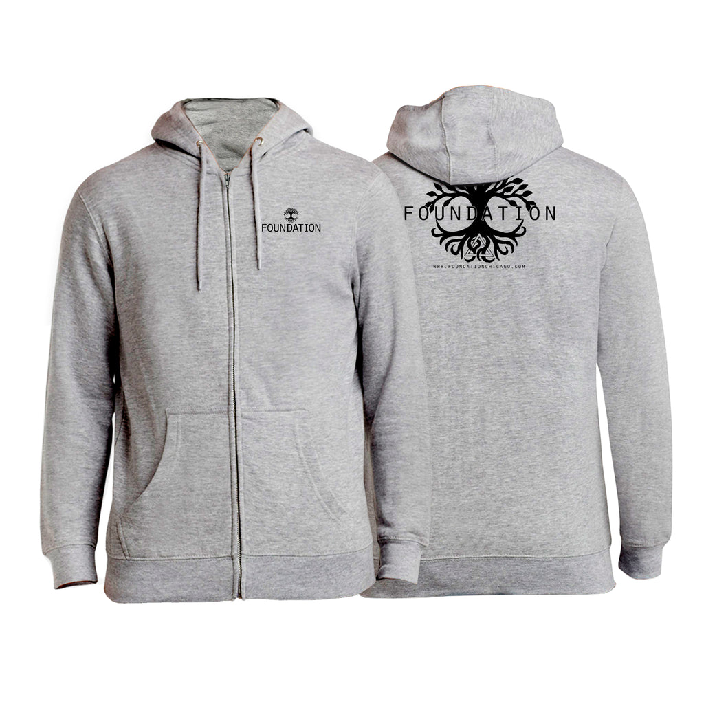 Foundation Chicago Academy Zip-Up Hoodie #8005 A