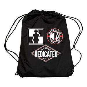 Dedicated Jiu Jitsu Academy Drawstring Bags #8006