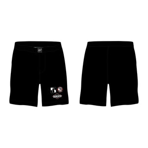 Dedicated Jiu Jitsu All Black Custom Shorts #8006