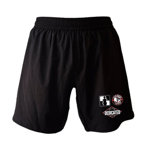 Dedicated Jiu Jitsu All Black Custom Shorts 2.0 #8006