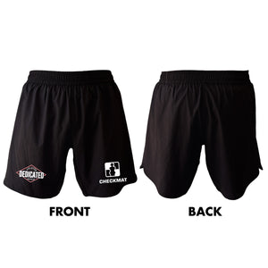 Dedicated Jiu Jitsu All Black Shorts 2.0 #8006 B