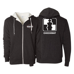 Dedicated Jiu Jitsu Sherpa Lined Zip-Up Hoodie #8006 C