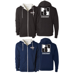 Dedicated Jiu Jitsu Sherpa Lined Zip-Up Hoodie #8006 C