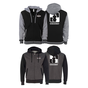 Dedicated Jiu Jitsu Varsity Zip-Up Hoodies #8006 C
