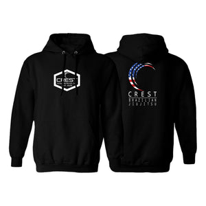 Crest Brazilian Jiu Jitsu Academy Sweater Hoodie #8008 A