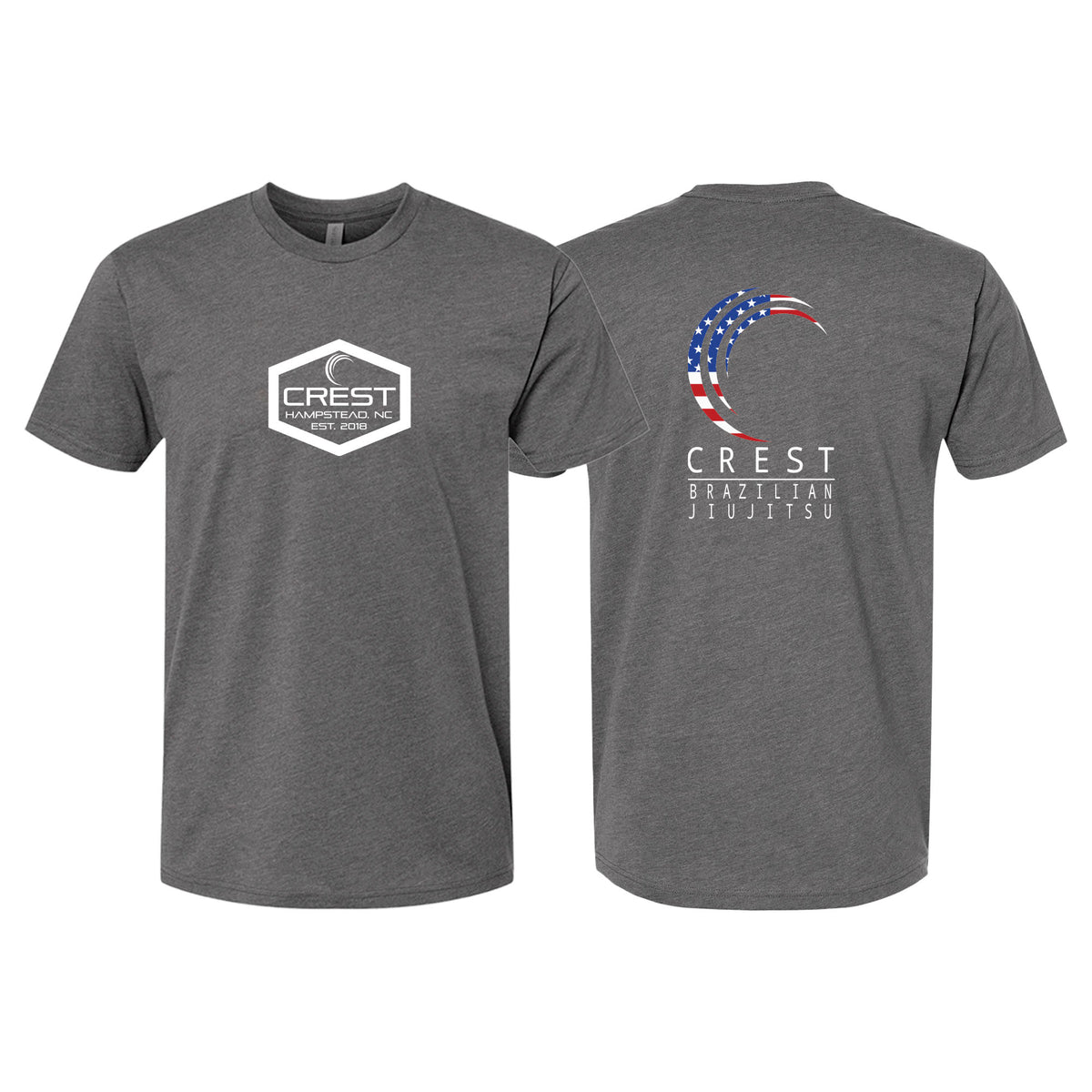 Crest Brazilian Jiu Jitsu Next Level CVC Shirt #8008 A
