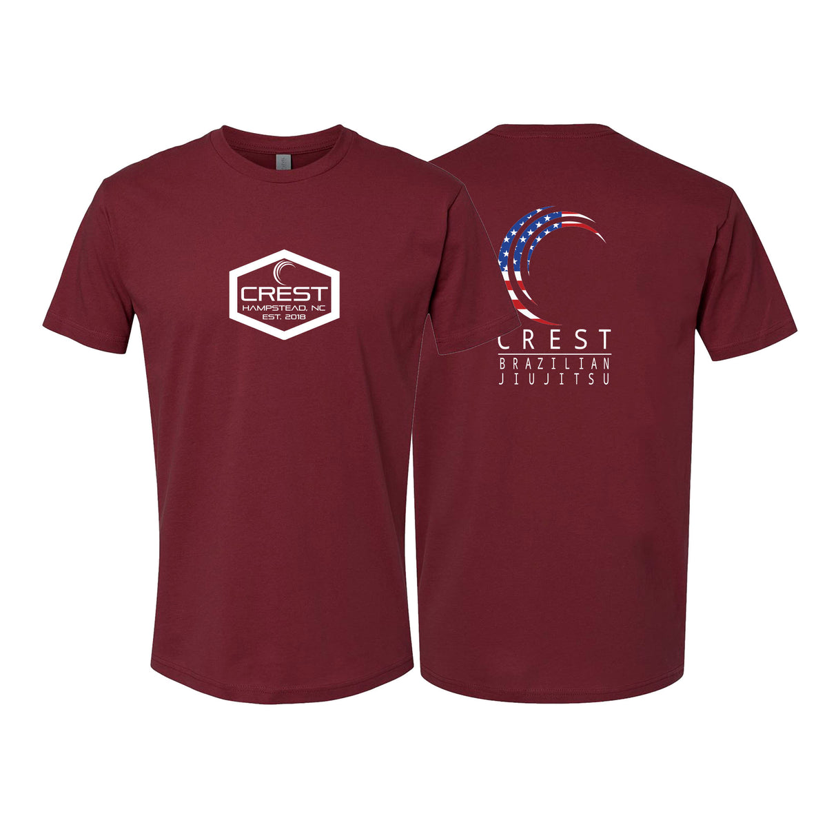 Crest Brazilian Jiu Jitsu Next Level Adult Shirts #8008 A