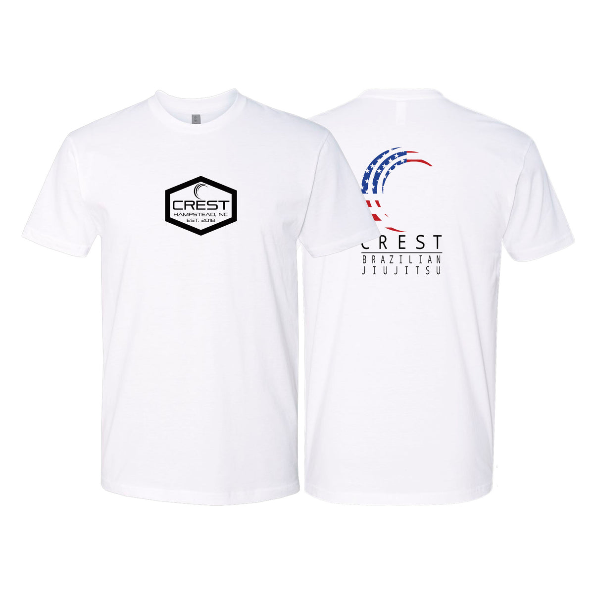 Crest Brazilian Jiu Jitsu Next Level Adult Shirts #8008 A