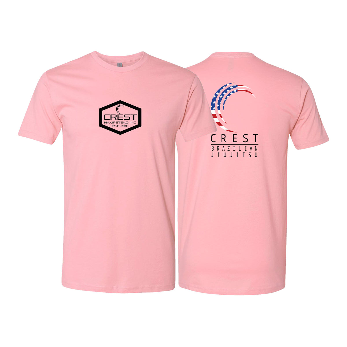 Crest Brazilian Jiu Jitsu Next Level Adult Shirts #8008 A