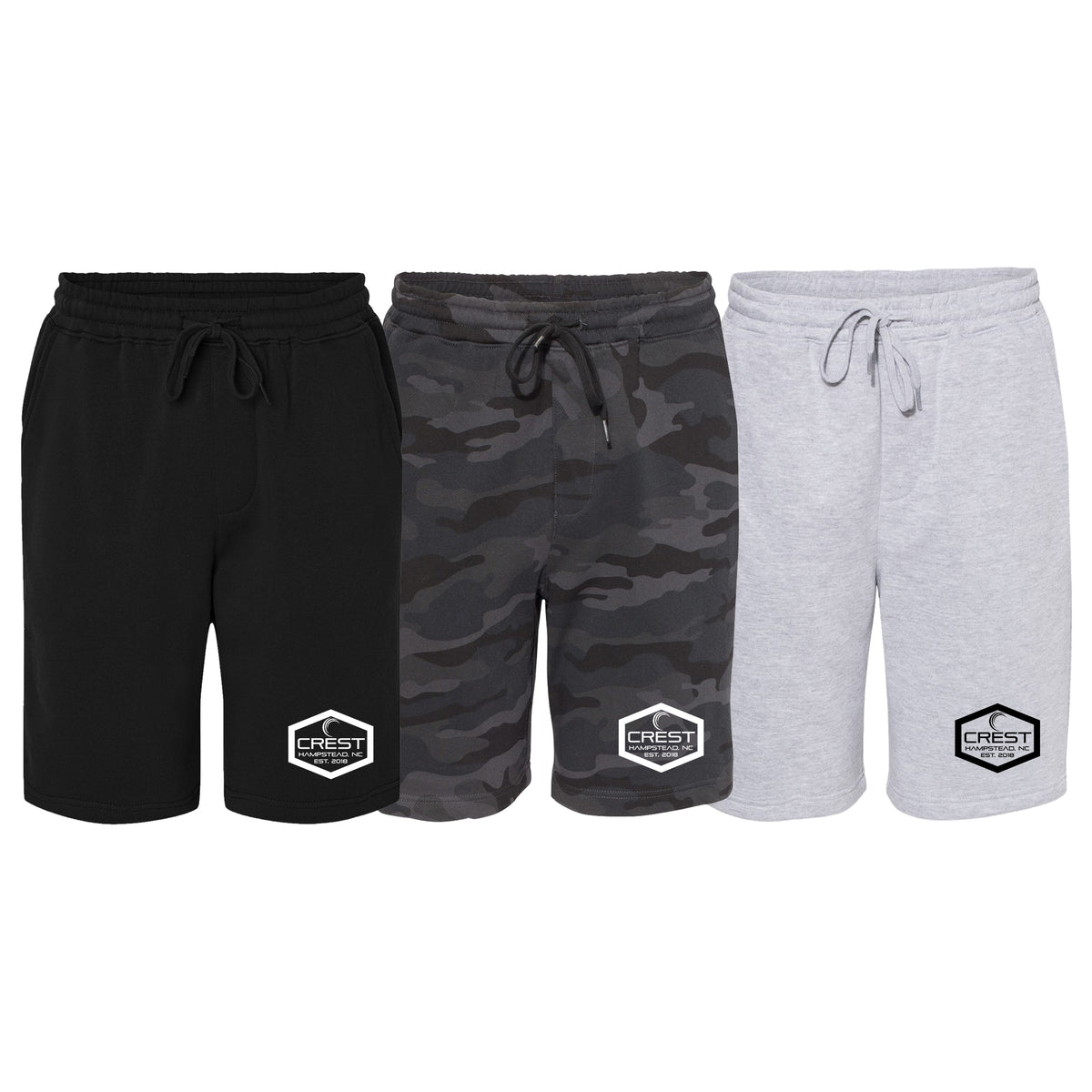 Crest Brazilian Jiu Jitsu Academy Sweatshorts 2.0 #8008 A