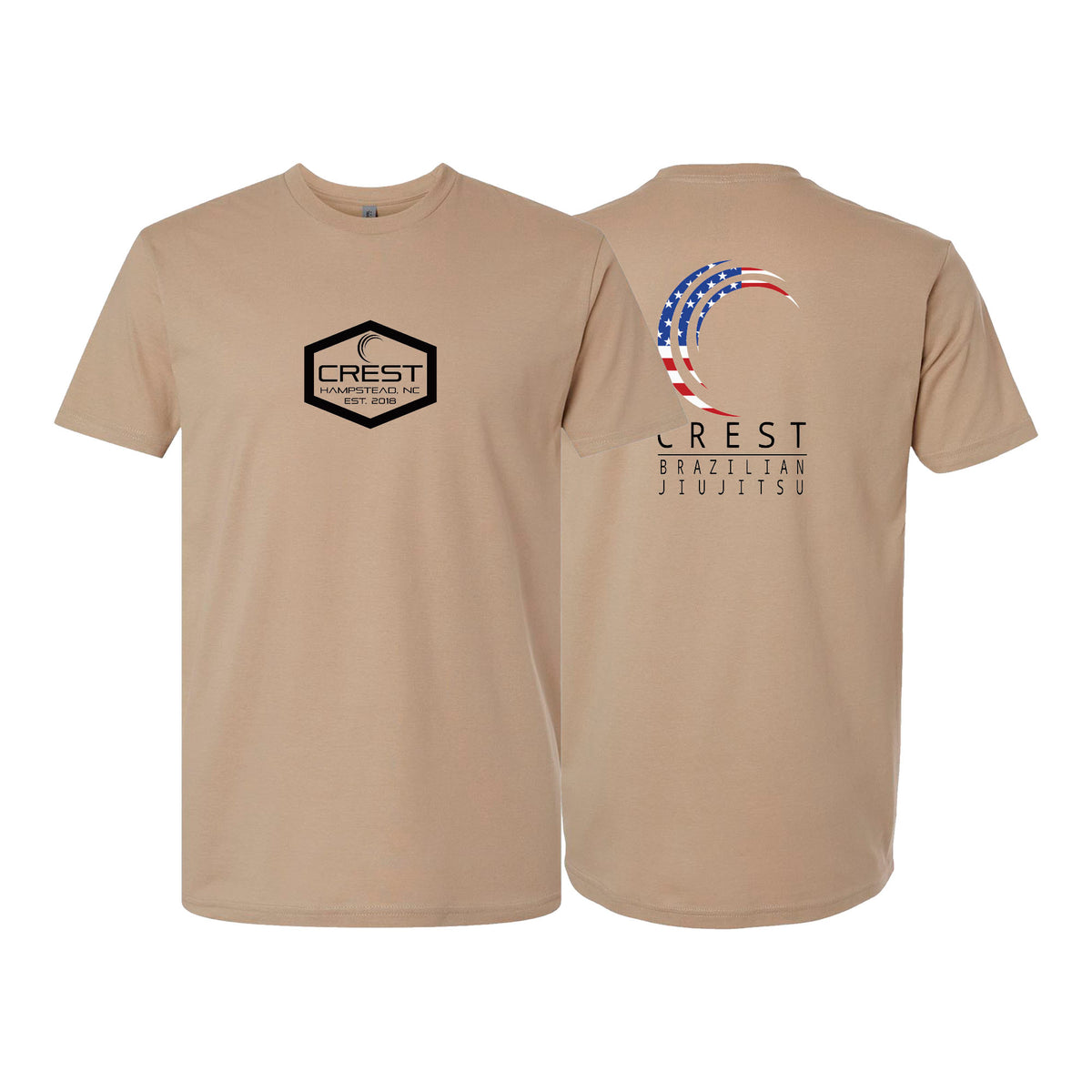 Crest Brazilian Jiu Jitsu Next Level Adult Shirts #8008 A