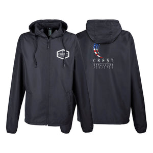 Crest Brazilian Jiu Jitsu Academy Windbreaker #8008 A