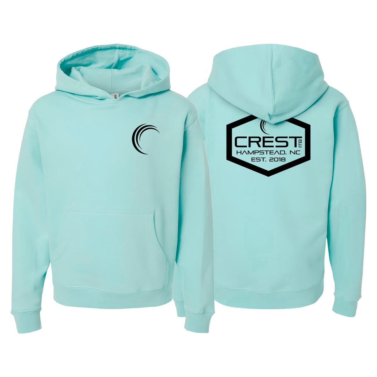 Crest Brazilian Jiu Jitsu Academy Sweater Kids Hoodie #8008 E