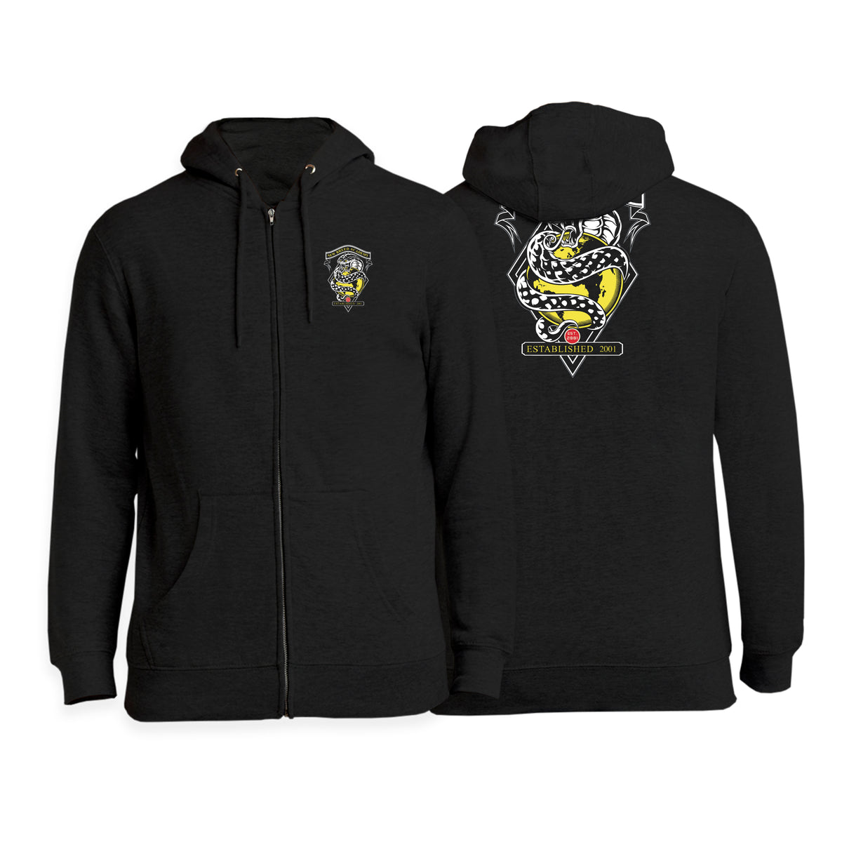 New Breed Academy Zip-Up Hoodies #8009 A
