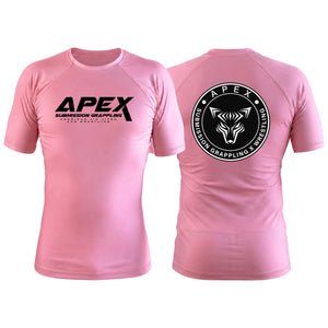 American Top Team Ashburn Pink Custom Rash Guards Short Sleeve #8010