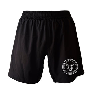 American Top Team Ashburn All Black Custom Shorts 2.0 #8010