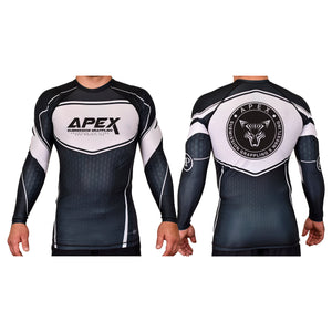 American Top Team Ashburn Academy Rash Guards Black/White #8010