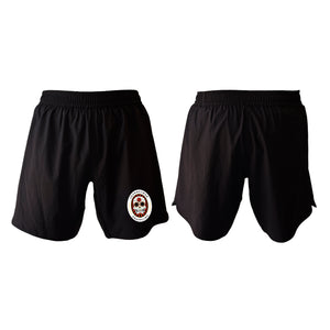 Journeyman Grappling All Black Custom Shorts 2.0 #8011 A