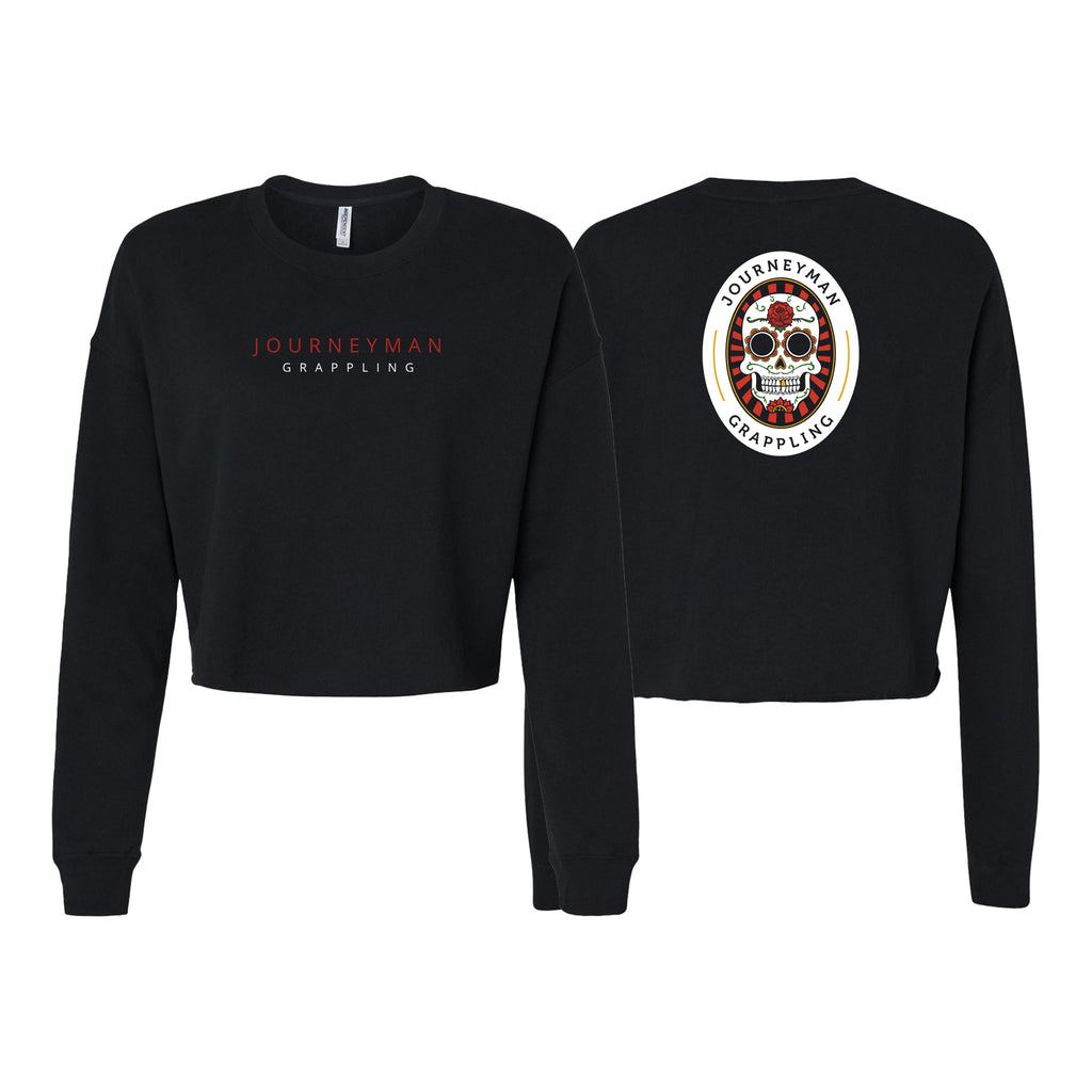 Journeyman Grappling Women's Cropped Crewneck Sweatshirt #8011 C