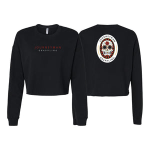 Journeyman Grappling Women's Cropped Crewneck Sweatshirt #8011 C