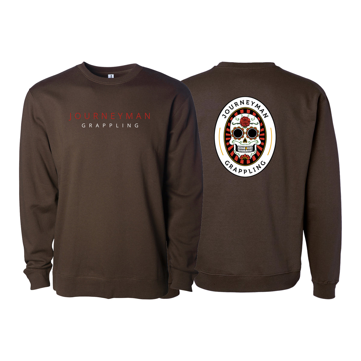 Journeyman Grappling Academy Crewneck Sweatshirt #8011 C