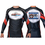 Journeyman Grappling Academy Ranked Long Sleeve Rash Guards #8011 E