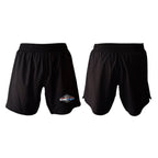 Journeyman Grappling All Black Custom Shorts 2.0 #8011 E