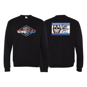 Journeyman Grappling Academy Crewneck Sweatshirt #8011 E