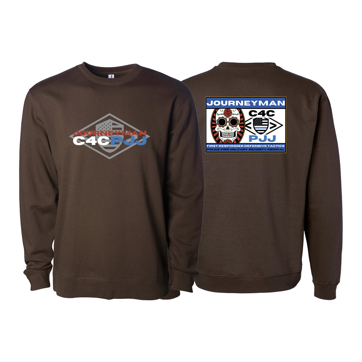 Journeyman Grappling Academy Crewneck Sweatshirt #8011 E