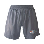 Journeyman Grappling Custom Grey Shorts 2.0 #8011 E