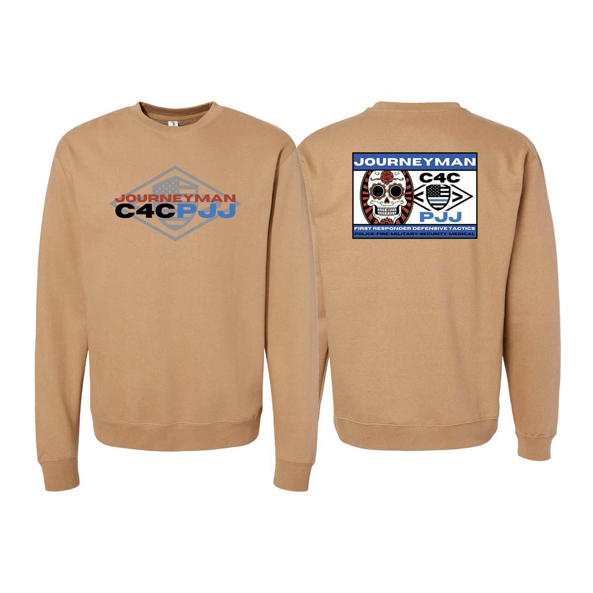 Journeyman Grappling Academy Crewneck Sweatshirt #8011 E