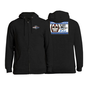Journeyman Grappling Academy Zip-Up Hoodies #8011 F