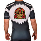 Journeyman Grappling Academy Rash Guards Black/White #8011 G