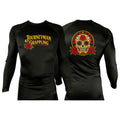 Journeyman Grappling All Black Rash Guards Long Sleeves #8011 G