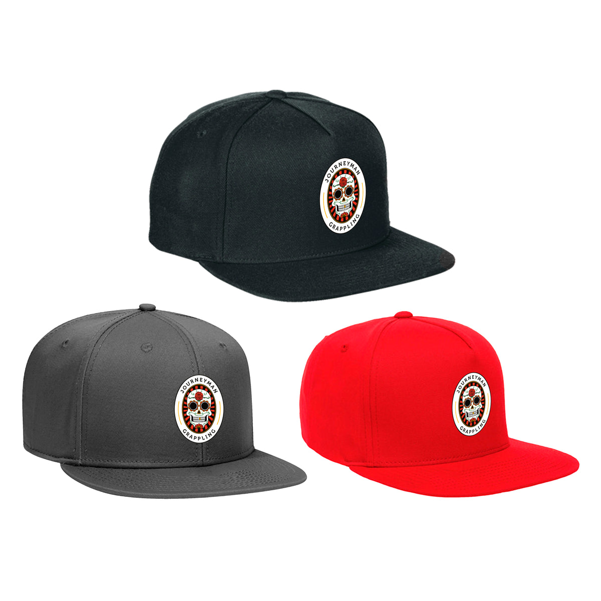 Journeyman Grappling Academy Hats - Woven patch #1071