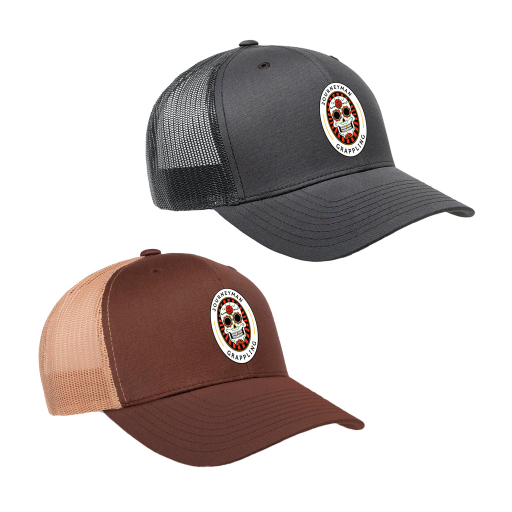 Journeyman Grappling Academy Trucker Hat - Woven patch #1071