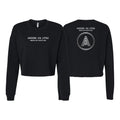 Ascend Jiu Jitsu Women's Cropped Crewneck Sweatshirt #8012 A