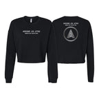 Ascend Jiu Jitsu Women's Cropped Crewneck Sweatshirt #8012 A