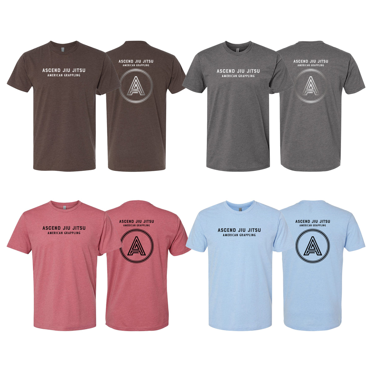 Ascend Jiu Jitsu Next Level CVC Shirt #8012 A