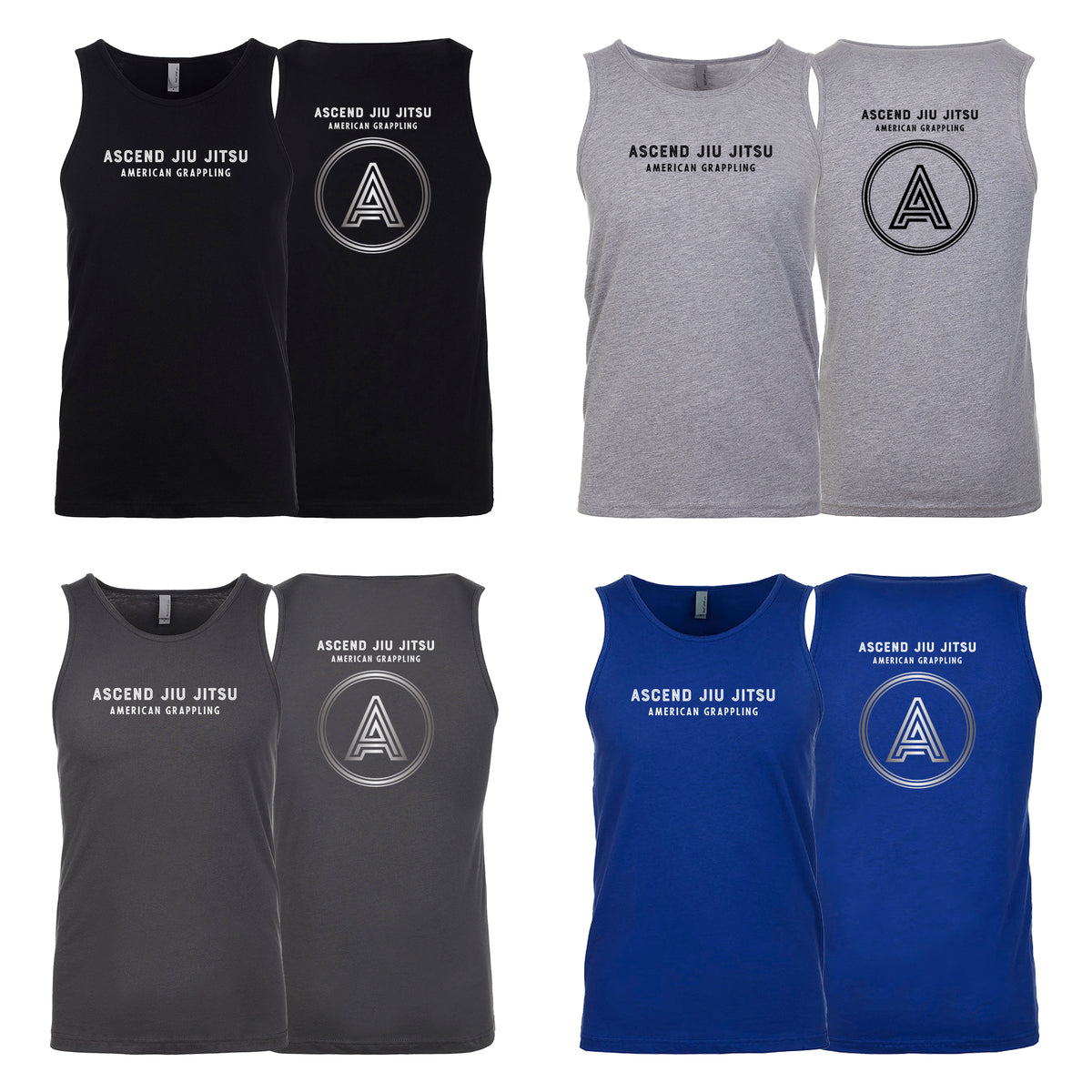 Ascend Jiu Jitsu Next Level Tank Tops #8012 A