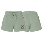 Ascend Jiu Jitsu Women's Sweatshorts - Black and Charcoal #8012