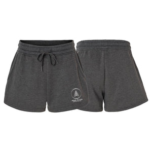 Ascend Jiu Jitsu Women's Sweatshorts - Black and Charcoal #8012